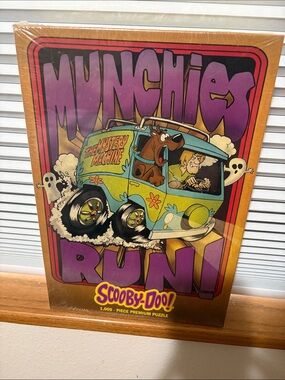 Munchies Run! 1000-Piece Puzzle - Purple & Green